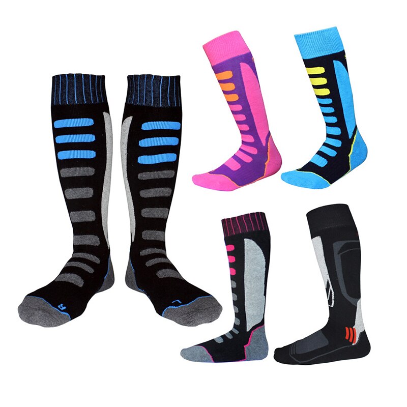 Men Winter Warm Thermal Ski Socks Thick Cotton Sports Snowboard Cycling Skiing Soccer Socks Thermsocks Leg Warmers sock