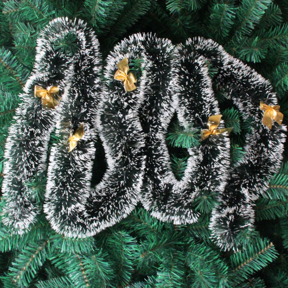 12 stk/sæt polyester julepynt sløjfer julevedhæng lille sløjfe juletræ hængende ornament