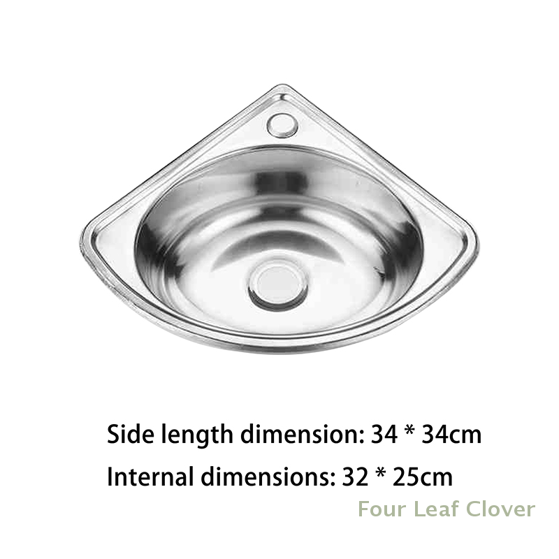 Évier de cuisine RV, lavabo de salle de bains en acier inoxydable, coin de légumes de camping-car, Bar en acier, petit bol simple, baignoire tombante