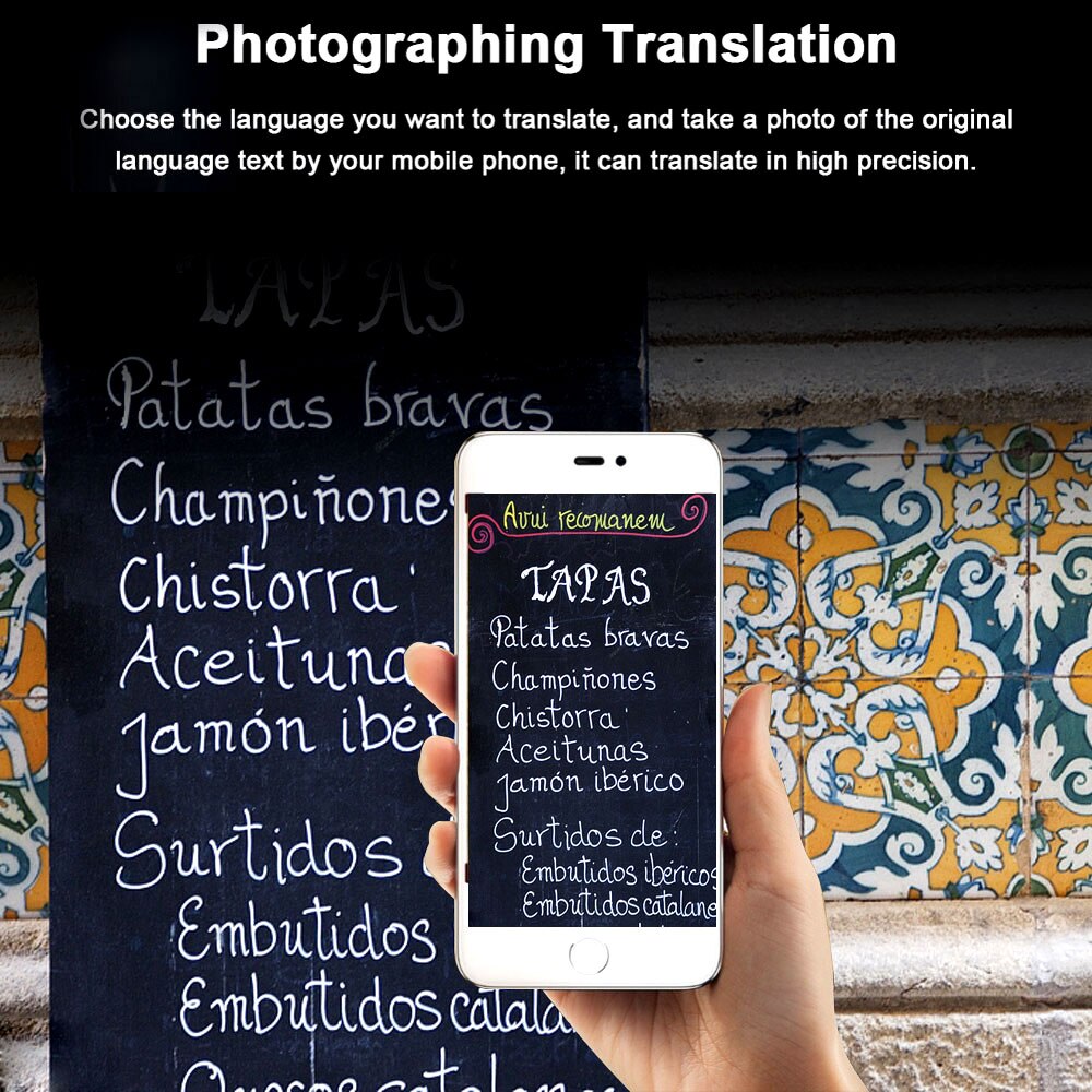 T11 Mini Instant Voice Translator Real Time Voice Multi-Languages Smart Translator Translation Machine V4.2 For Learning Travel