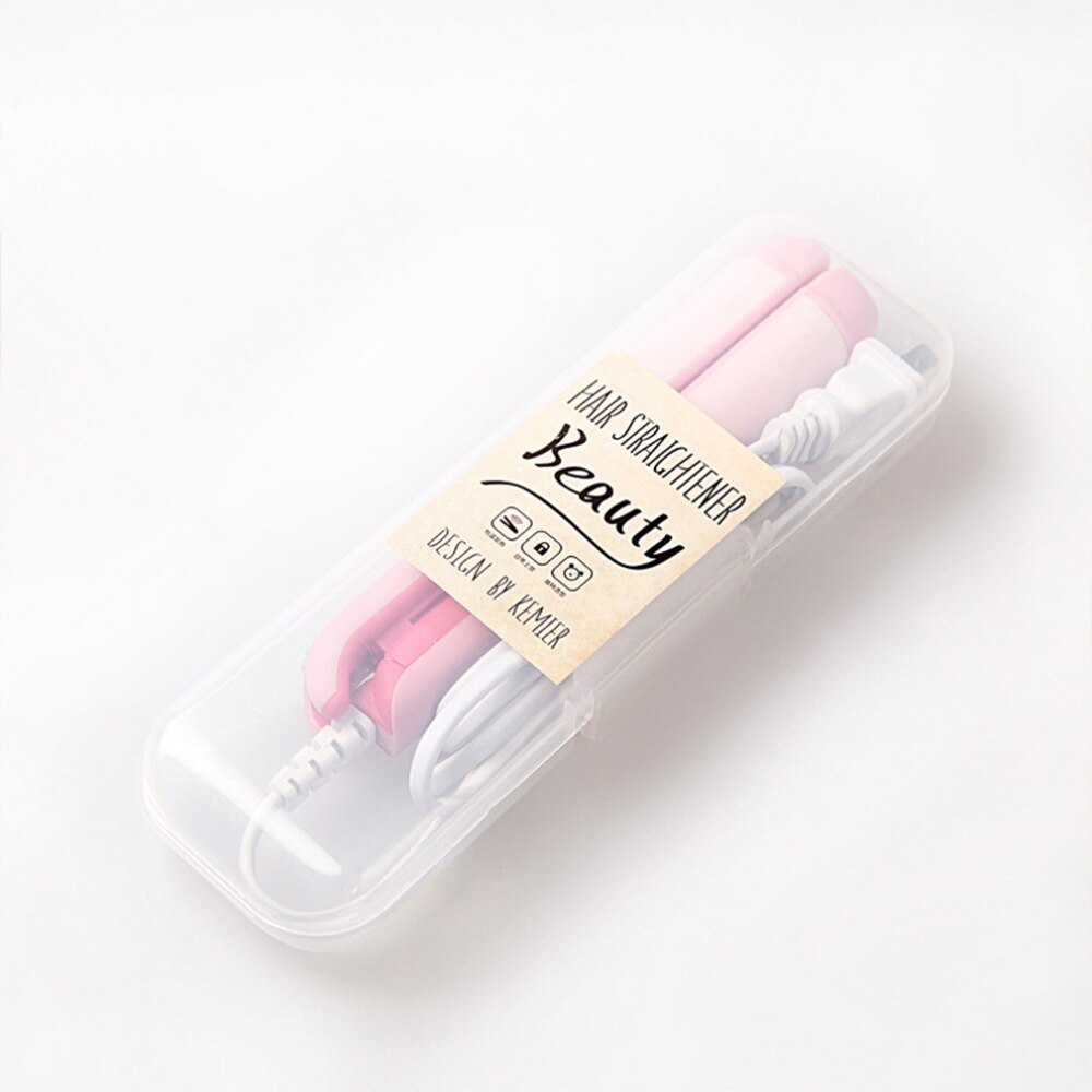 1 Set Mini Korea Cute Fruit Electric Hair Straightener and Curling Irons Portable Hair Curling Iron Small Size Hair Str