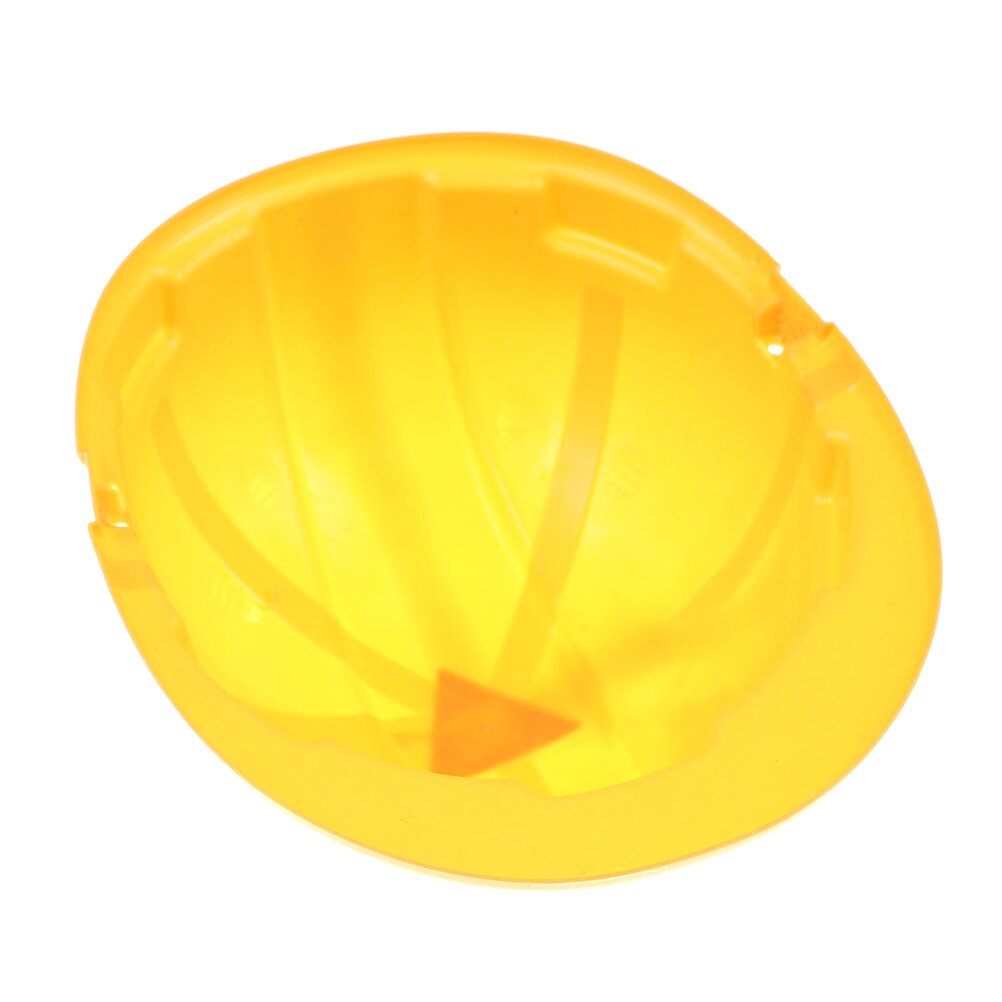 20.5 * 7 * 9cm Yellow Simulation Safety Helmet Pretend Role Play Hat Toy Construction Funny Gadgets Kids Children