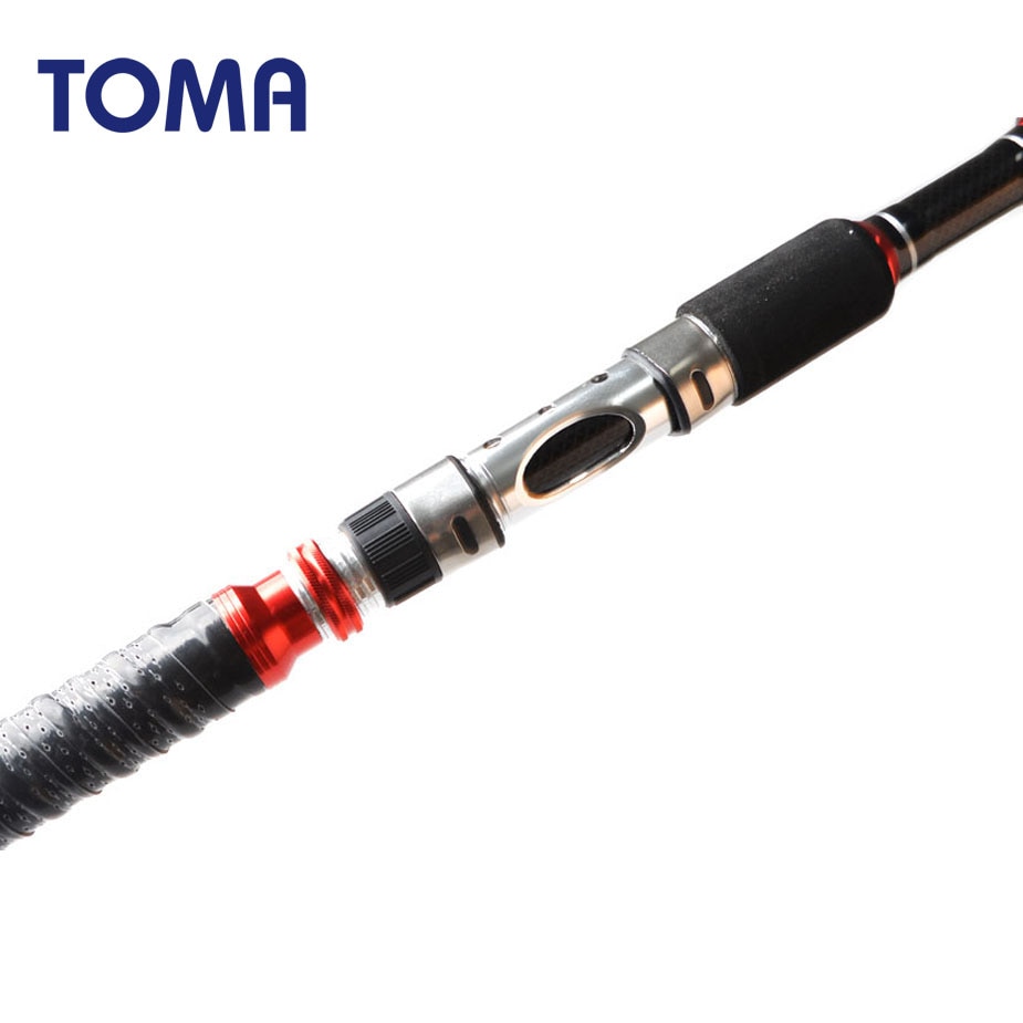 TOMA Lure Weight 70-250g Sea Boat Jigging Fishing Rod 1.8M 1.95M 2.1M 3 Sections Carbon Fiber Saltwater Spinning Fishing Rod