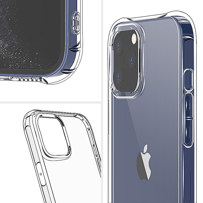 Klar TPU Weichen Silikon fallen Für iPhones 12 Mini Profi Max Ultra Dünne Kristall Zurück Abdeckung Für iPhones 12 zoll telefon Fällen