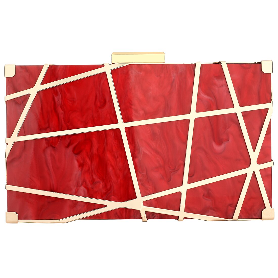 Acryl Geometrische Clutch Bag Kerst Avond Tassen Voor Vrouwen Roze Schoudertas Vrouwelijke Keten Party Wedding Koppelingen Purse Paars