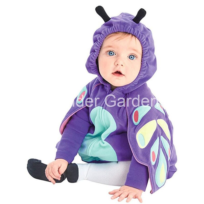 Wonder Tuin Baby Fruit Aardbei Ananas Avocado Kostuum Halloween Kerst Purim Party Outfit: Butterfly / 6-12months