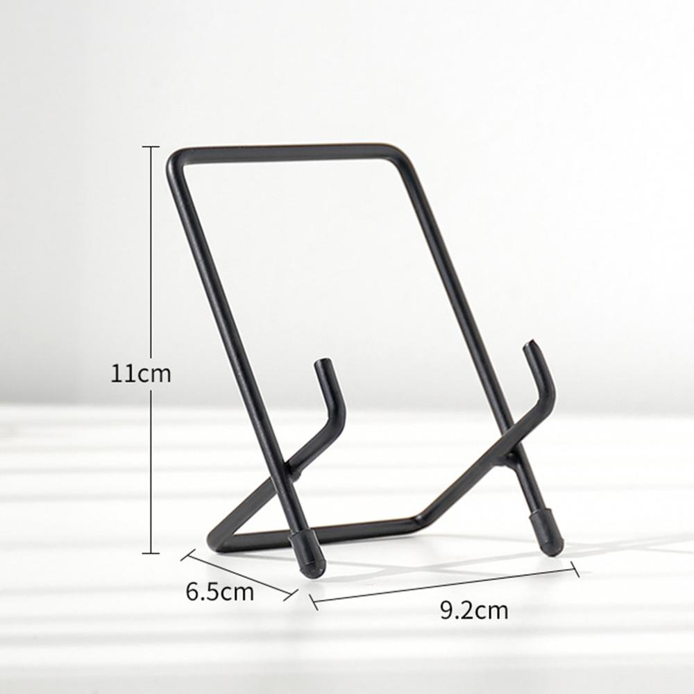 Zware Ijzeren Display Schildersezel Holder Draad Display Stand Kom Plaat Fotolijst Boek Kunstwerk Beugel Metalen Display Rack