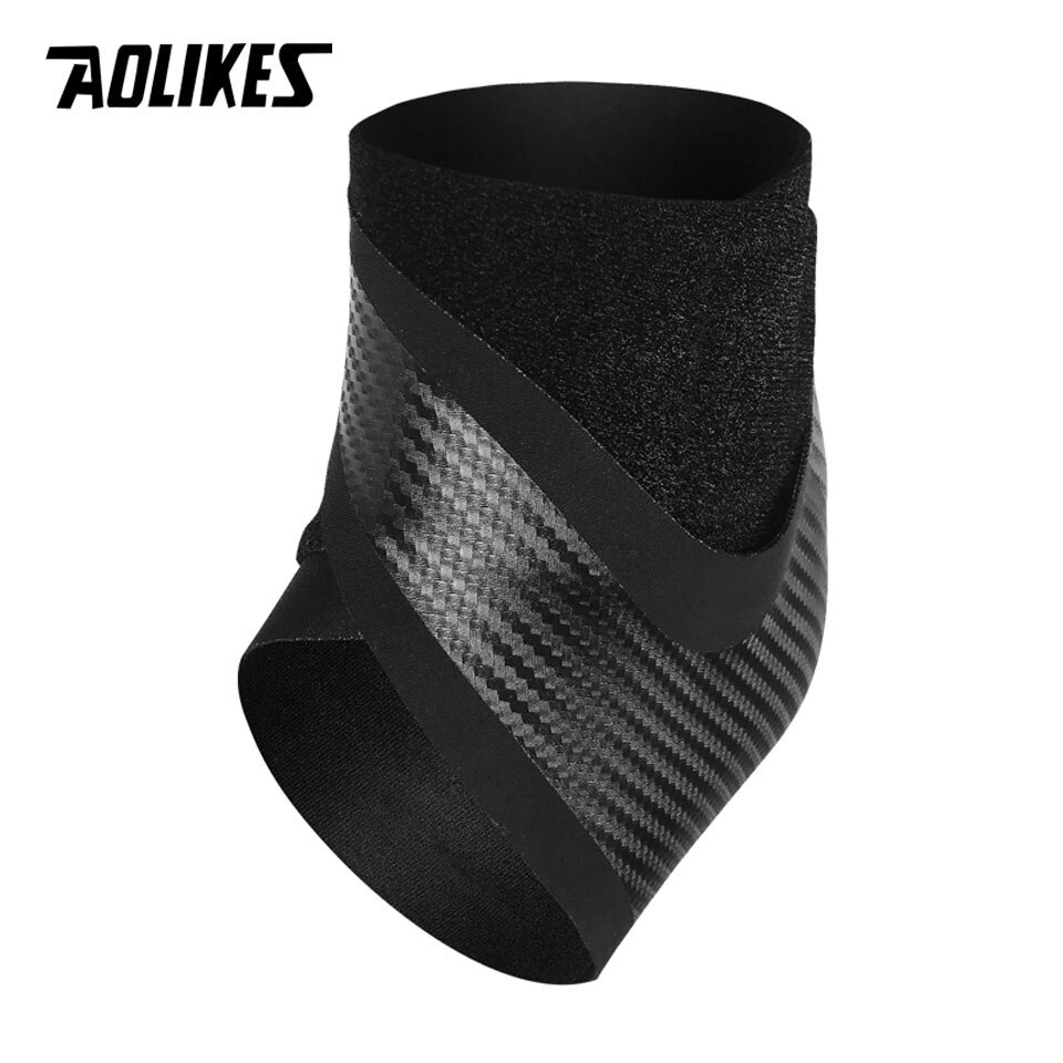 AOLIKES 1PCS Ankle Support Strap Basketball Football Adjustable Ankle Sleeve Protection Ankle Brace Sport Safety