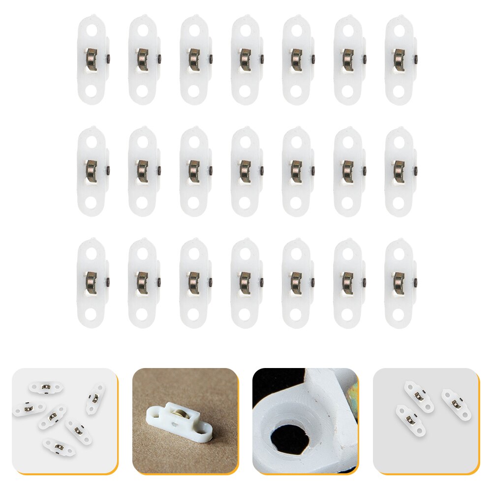 20pcs Screen Window Pulley Single Screen Window Roller Door Window Pulley