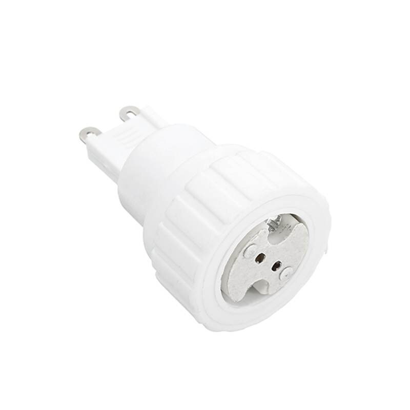 G9 til MR16 lampeholder lampe utgangspunkt omformer adapter stikkontakt utgangspunkt retarderende pbt til ledet halogen cfl lyspære  ac220v