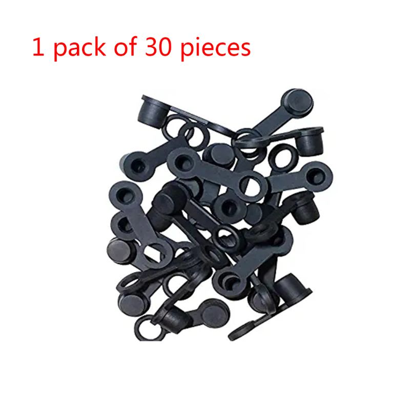 30PCS Rubber Brake Bleeder Valve Cover Screw Caps Grease Zerk Fitting Cap Rubber Dust Cover Dustproof Brake Bleeder Screw Caps