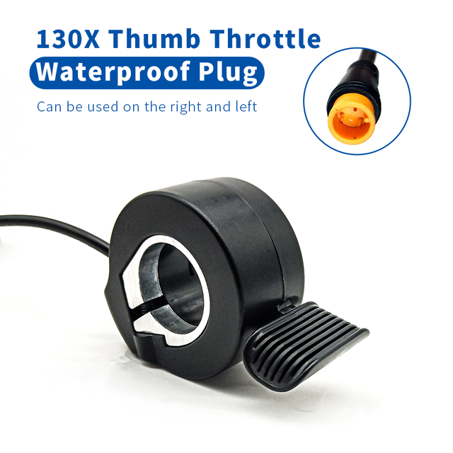 Throttle Electric Scooter Bike 12V-72V Thumb Throttle Accelerator for Ebike Bicycle Conversion Kit: WP-1PCS