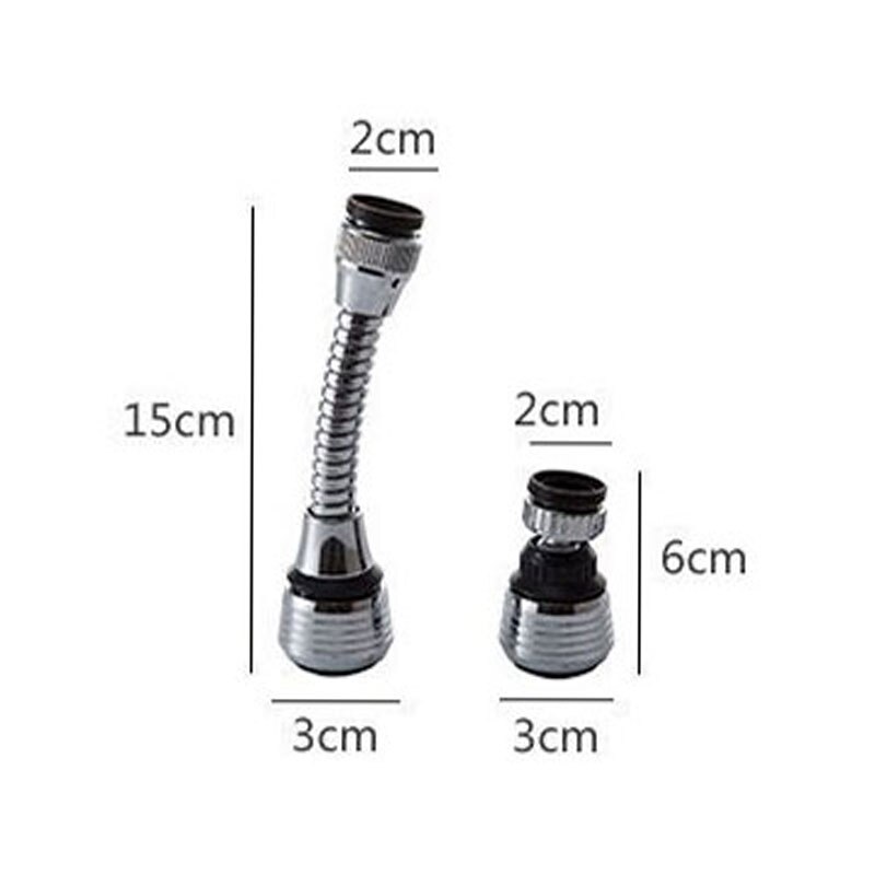 Bubbler agua burbujeador de la llave de la cocina de Casa grifo agua burbujas baño cabeza de ducha Filtro de ahorro de agua de Ducha