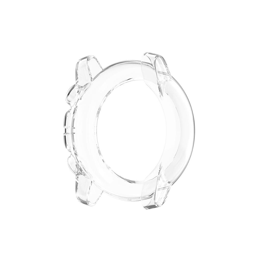 Caja de reloj inteligente para Huami Amazfit Stratos 3, funda protectora de TPU blanda para Xiaomi Amazfit Stratos 3, marco Protector de silicona: Transparente