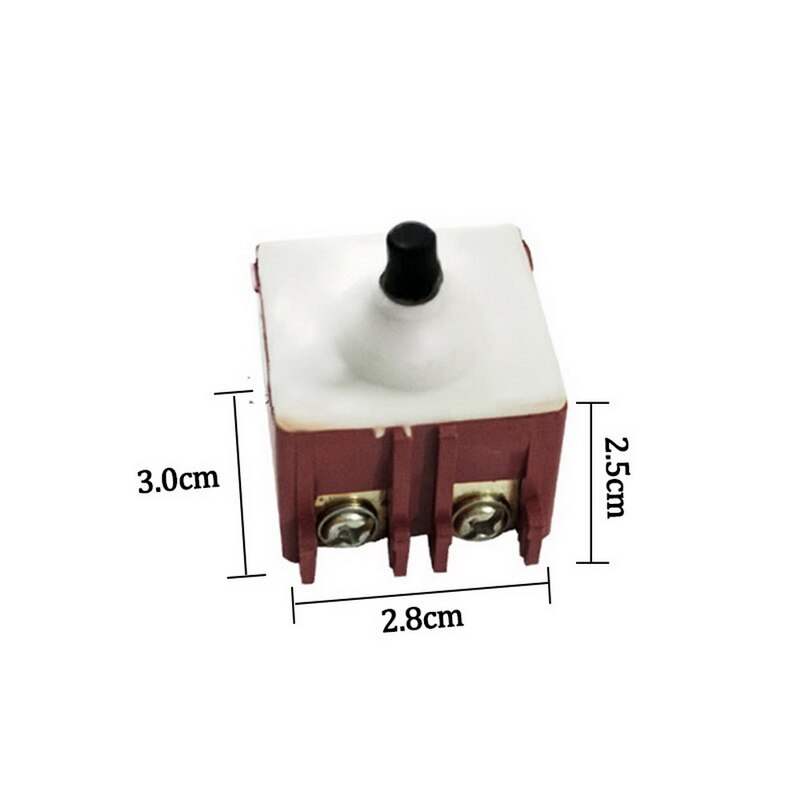 Haakse slijper  fa2-5/2w 250v 5a 125 vac /10a momentary dpst geen schakelaar voor bosch 6-100 gws 6/8-100 s1m-ff03-100a tws 6600