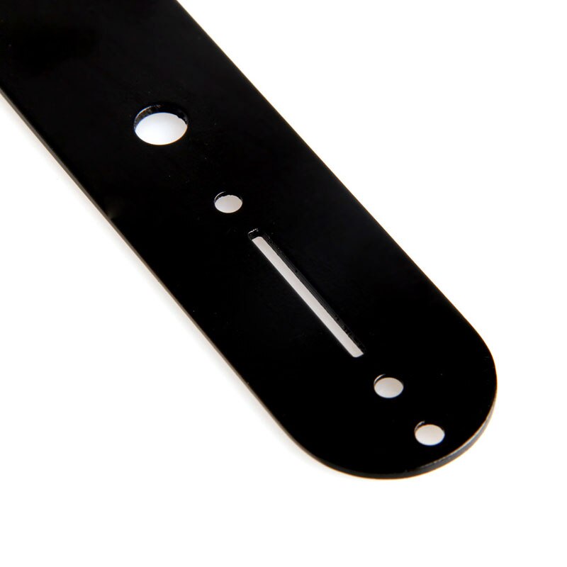 Plated Control Plate for Fender Telecaster Tele Electric Guitar Black