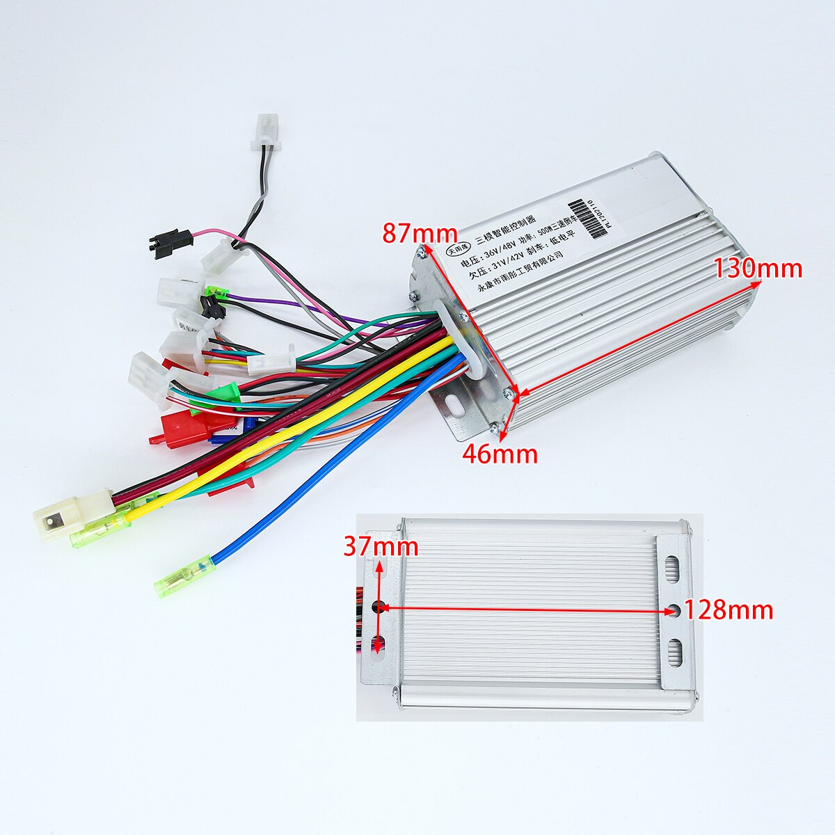 Dc Motor Controller 36V/48V 500W Brushless Motor Speed Controller Voor Elektrische Fiets E-Bike scooter Elektrische Fiets Accessoires