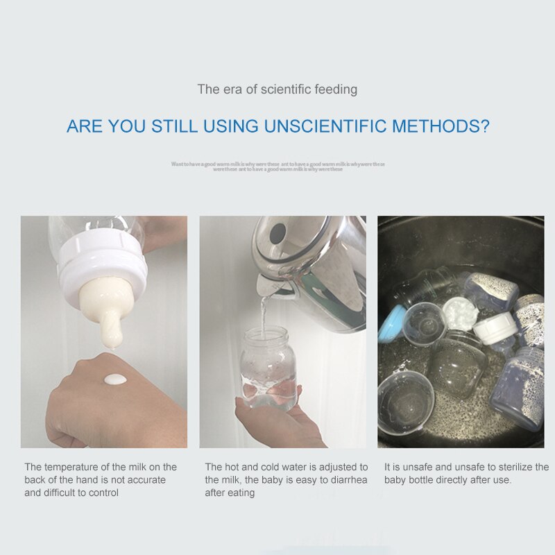 Portable Double Feeder Food Warm Sterilizer Thermostat Baby Feeding Bottle Warmer Heater Universal Baby Bottle Warm Milk Warmer