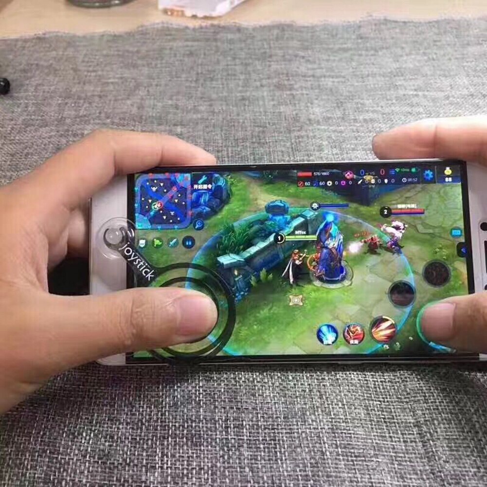 2 Paar Nul Elke Touch Screen Game Joystick Voor Telefoon Iphone Android Tablet Voor Alle Touch Screen Apparaten Arcade Game