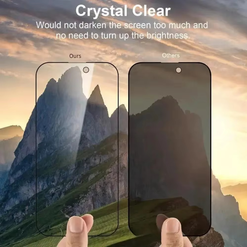 1-4Pcs For iPhone 17 Pro Max Anti-Spy Tempered Glass iPhone 17 17Pro 17Air Privacy Screen Protector explosion-proof Glass Films