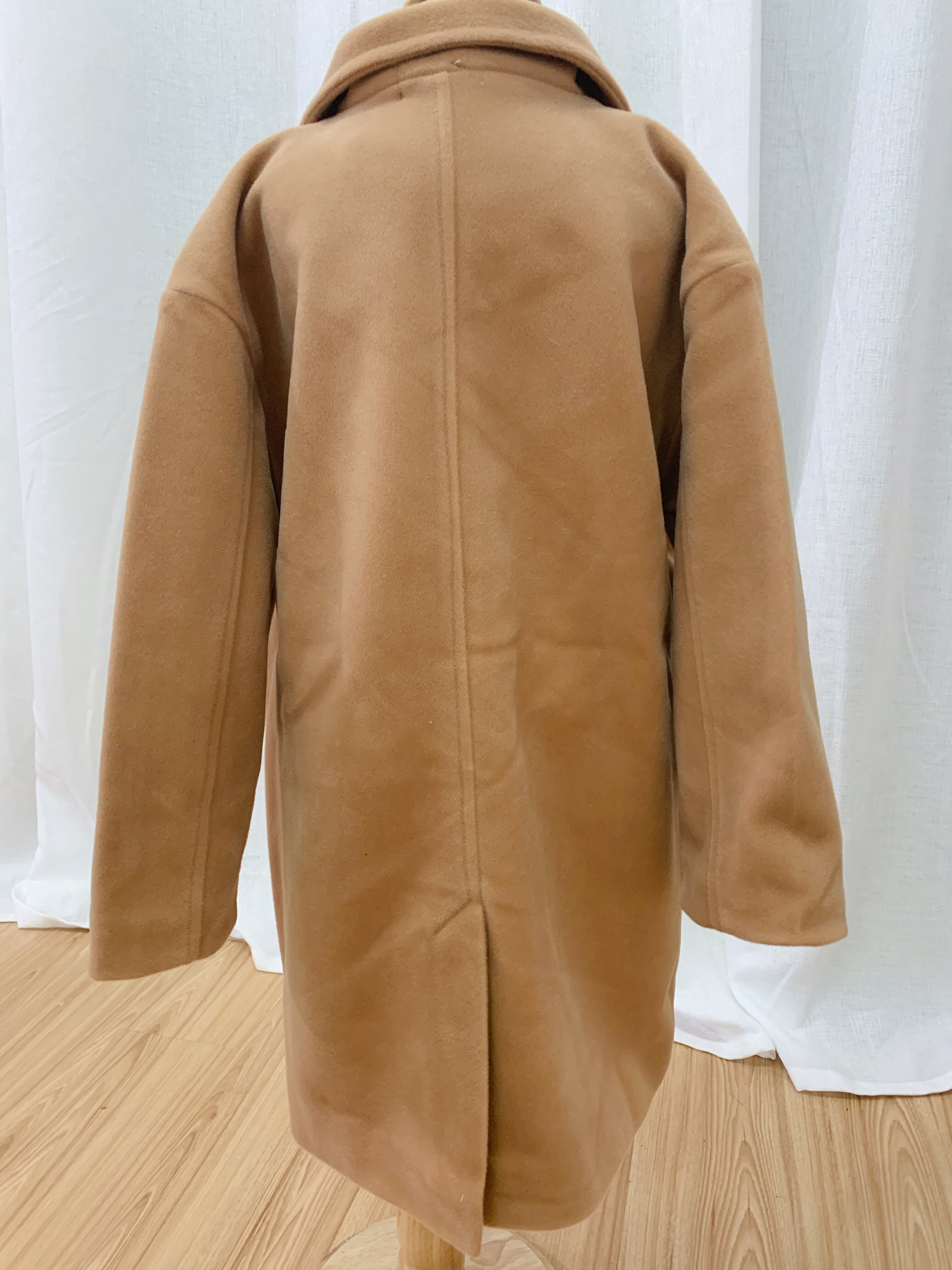 Outono inverno meninas casaco de lã moda alta qualidade casaco de lã para meninas crianças outerwear jaqueta de lã