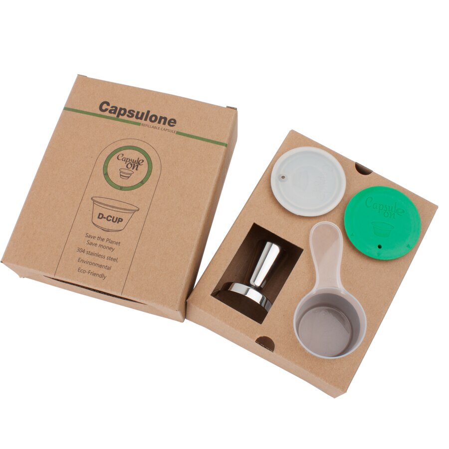 Capsulone Melkschuim Hervulbare Resuable Capsule Fit Voor Dolce Gusto Koffiezetapparaat Pod Cup: MULTI