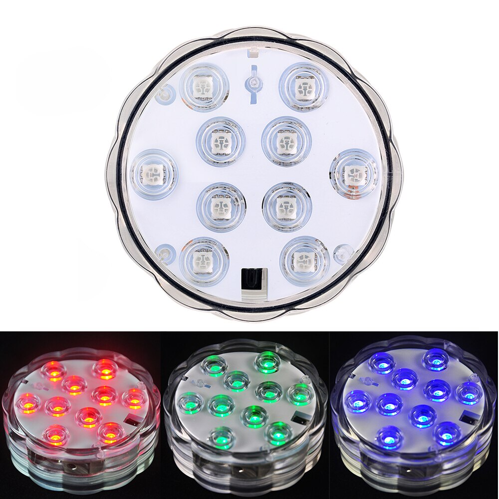 Control RGB Color Changing Underwater Pond Mood LED Lights For Lay Z Spa Pool