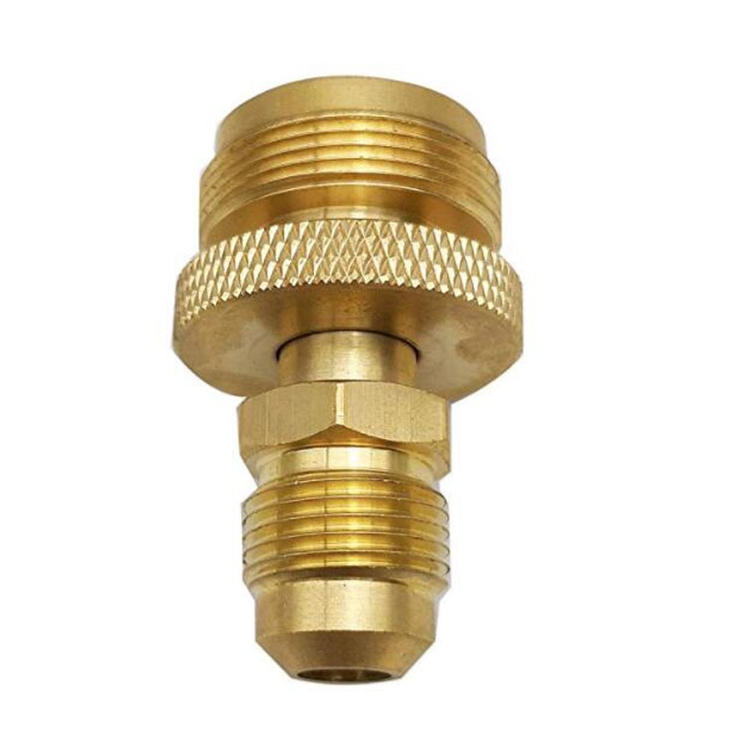 3/8Male Thread Connector Portable Camping Grill Stove Parts 1lb Propane Tank Cansiter Regulator Adapter Connection