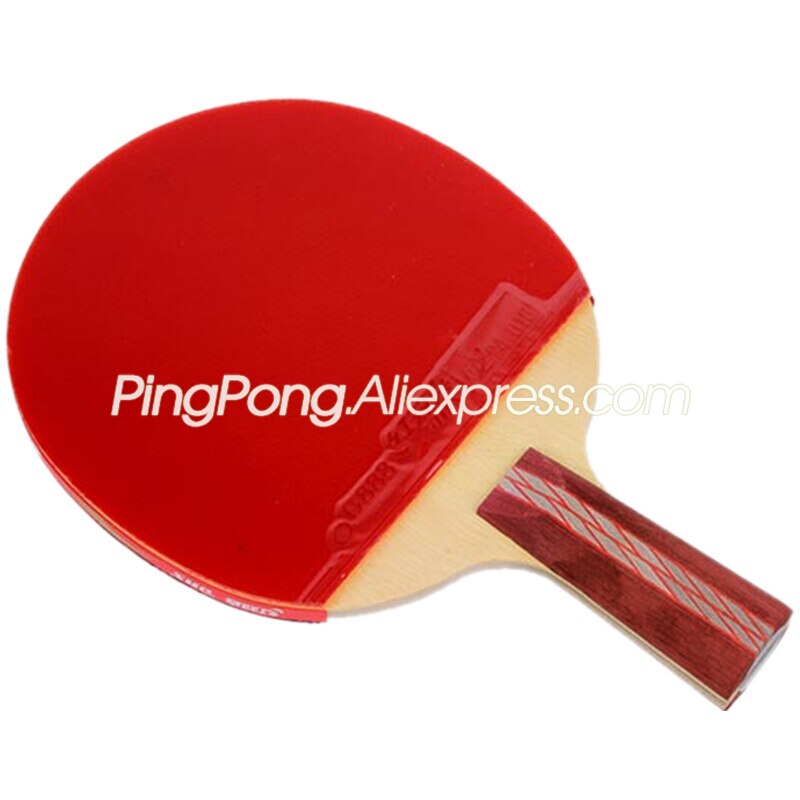 Raquette de Tennis de Table 4 étoiles DHS 4002 avec caoutchouc (ouragan 3) batte de Ping-Pong 4 étoiles DHS d'origine