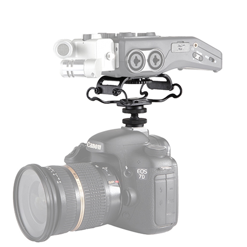 BOYA BY-C10 Shock Mount for Sony Zoom H6 H5 H4n H1 Portable Recorder Tascam DR-40 DR-05 DR-07 Microphone Shockmount Accessories