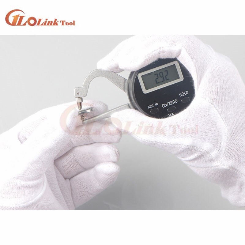0-25mm Digital Thickness Gauge Digital Jewel Gauge GEM Tools Digital Caliper Measurement Gauge