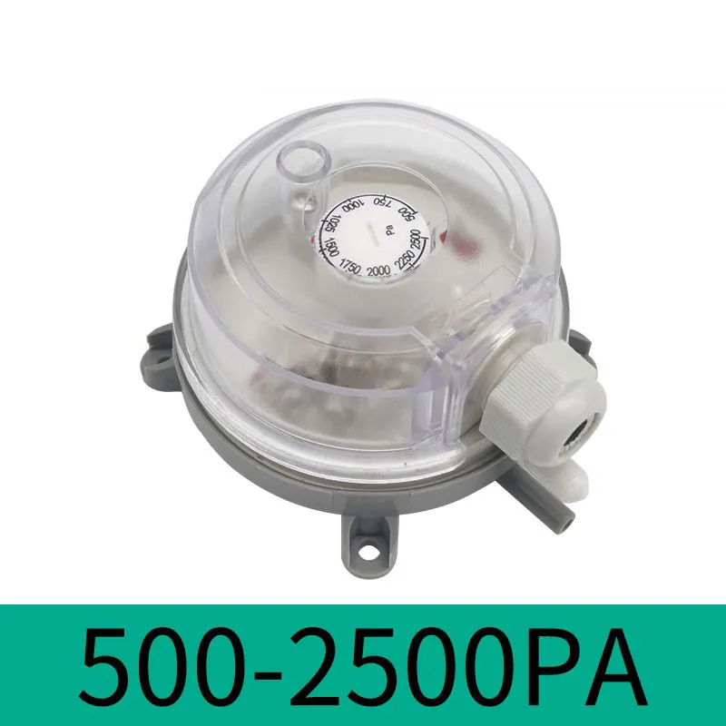 ELECALL Air Differential Pressure Switch Adjustable Micro Pressure Switch Optional Range 20 ~ 5000 Pa 500pa 300pa: army green