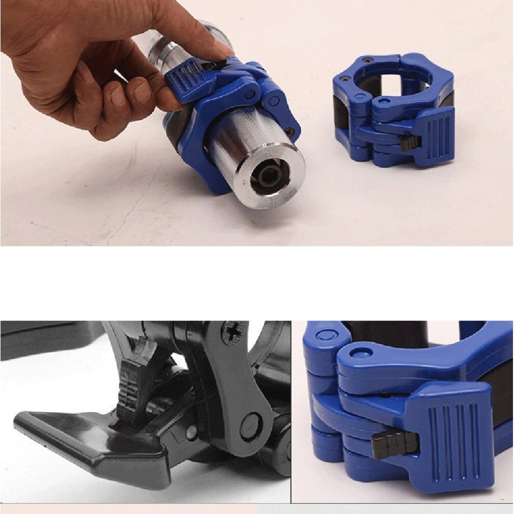 50Mm Clamp Ring 2 Pieces Lock Collar Ring For Dumbbell Weightlifting Bodybuilding Material Abs