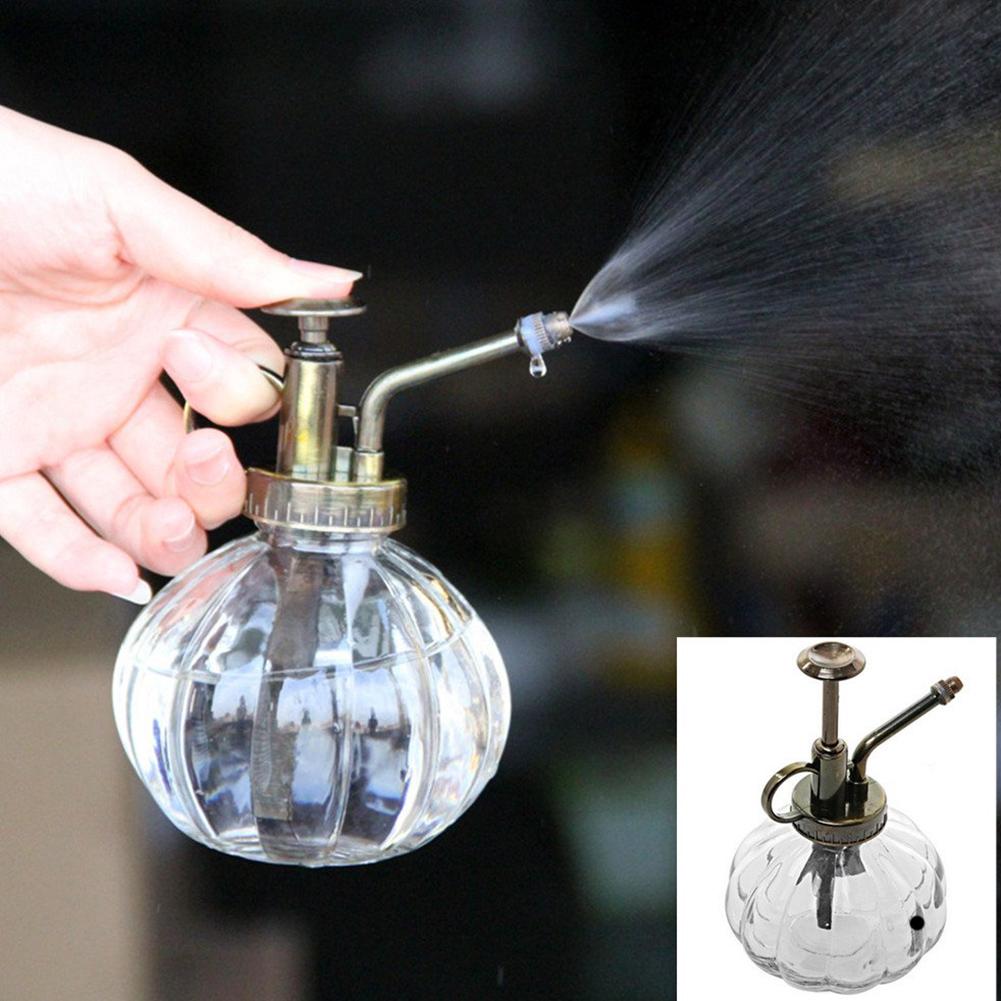 Vintage græskar form plante blomst sprinkler vand spray flaske haven værktøj