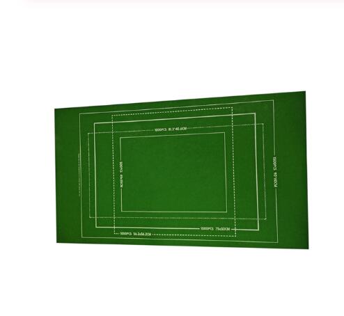 Puzzle Zerbino Puzzle Rotolo Feltro Zerbino Gioco Zerbino di Grandi Dimensioni Per Fino A 1500 Pezzi Di Puzzle Accessori Da Viaggio Portatile Strisciando Zerbino giocattoli del bambino: only mat 1500p green