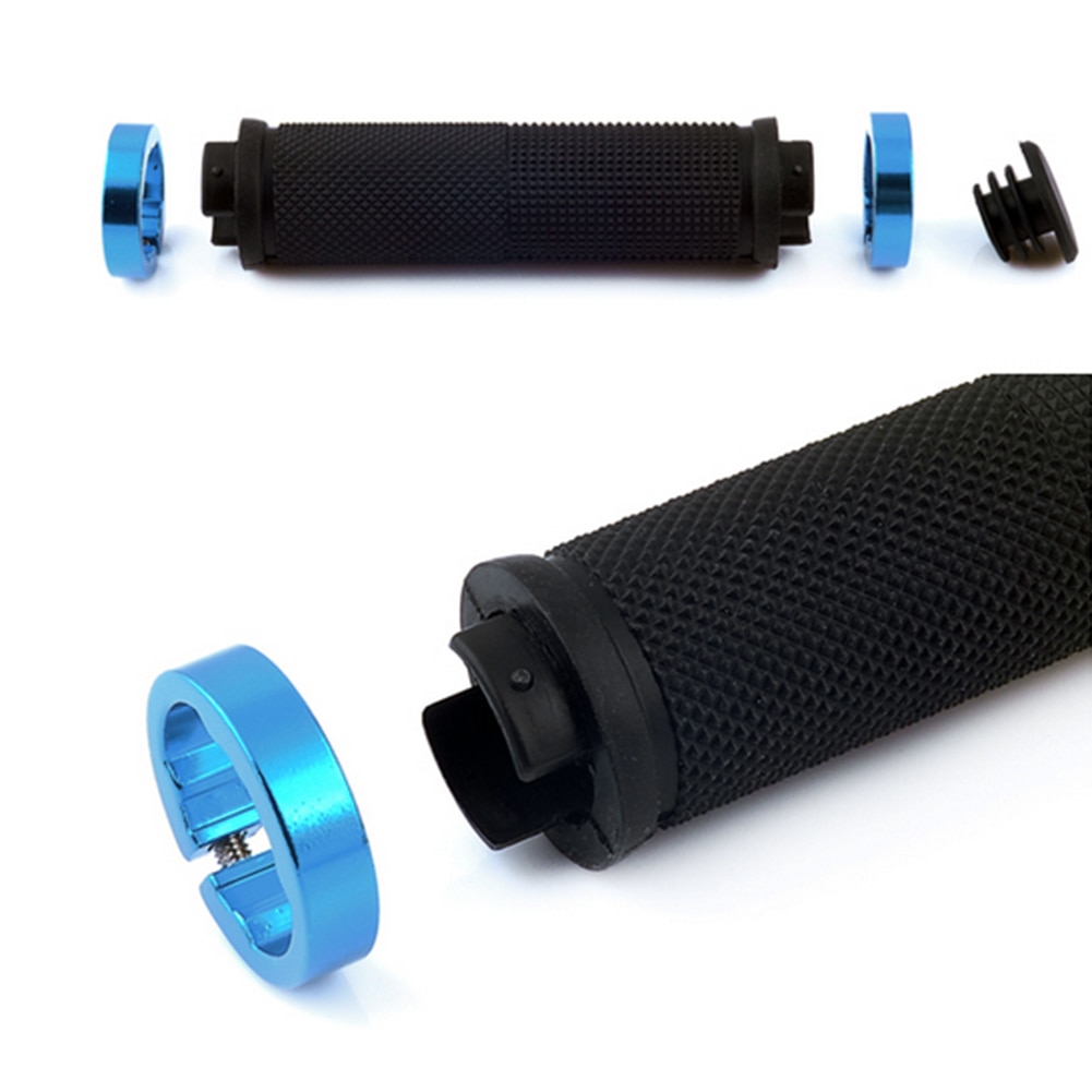 1 paar Bike Fahrrad Lenker Abdeckung Griffe Glatte Weiche Gummi Lenker abdeckung griff bar end Fahrrad Bar Griffe