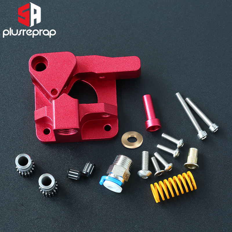 CR10 PRO Verbesserte Dual Getriebe Extruder Doppel Riemenscheiben Direkt Aluminium Extruder für Ender 3/5 CR10S PRO 3D Drucker Teile