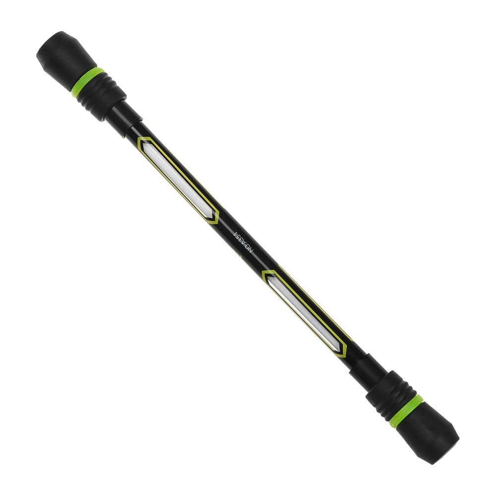 1PC Spinnen Kuli Kreative Gelegentliche Blitz Rotierenden Spielen Gel Stifte Schüler Spielzeug Freisetzung Druck Komfortable Penspinning Stift: D-Gelb
