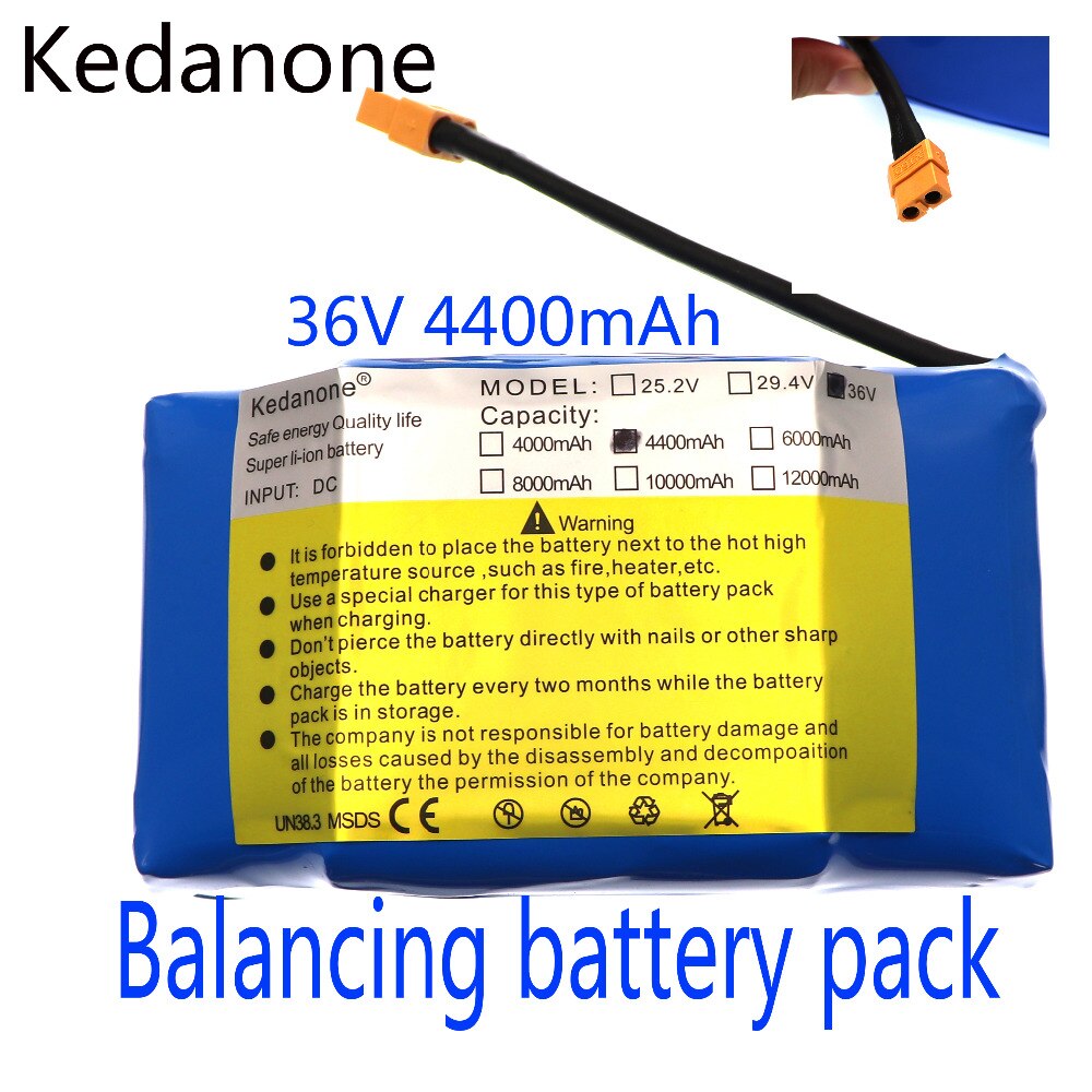 Batterie rechargeable lithium-ion supérieure 36V b – Grandado
