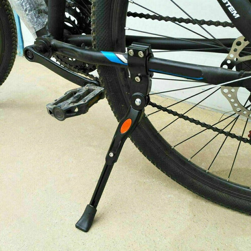 Bicycle Kickstand Stand Prop Side Rear Kick Stand Heavy Duty Road Bike Kickstand Adjustable Scooter Stand