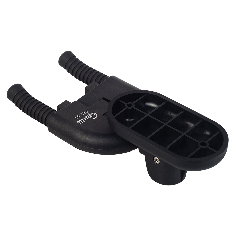 Joyo guitto serie ggs -04 metalen gitaarhangerhaak, antislip wandhouder, zwaartekrachtvergrendeling, krachtige ondersteuning, opvouwbaar
