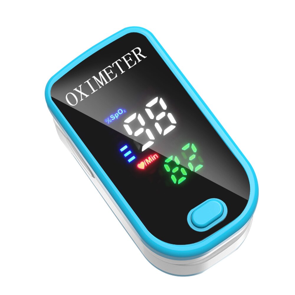 Bloed Zuurstof Vinger Pulse SPO2 Polsslag Meting Digitale Vingertop Oximeter Zuurstofverzadiging Meter Vinger Monitor Draagbare