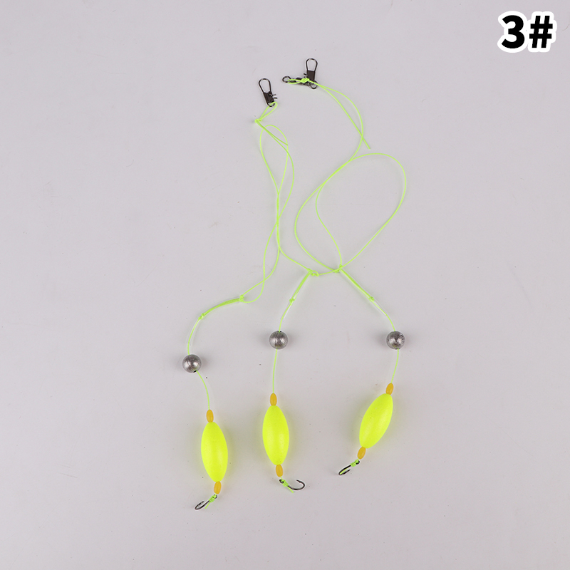 1 Set Size3#-14# Pesca Carp Rigs Fishing Lure Three Hook Fishing Hair Rigs Hook Suspension Anti Bottom Carp Fishing Hook: Golden
