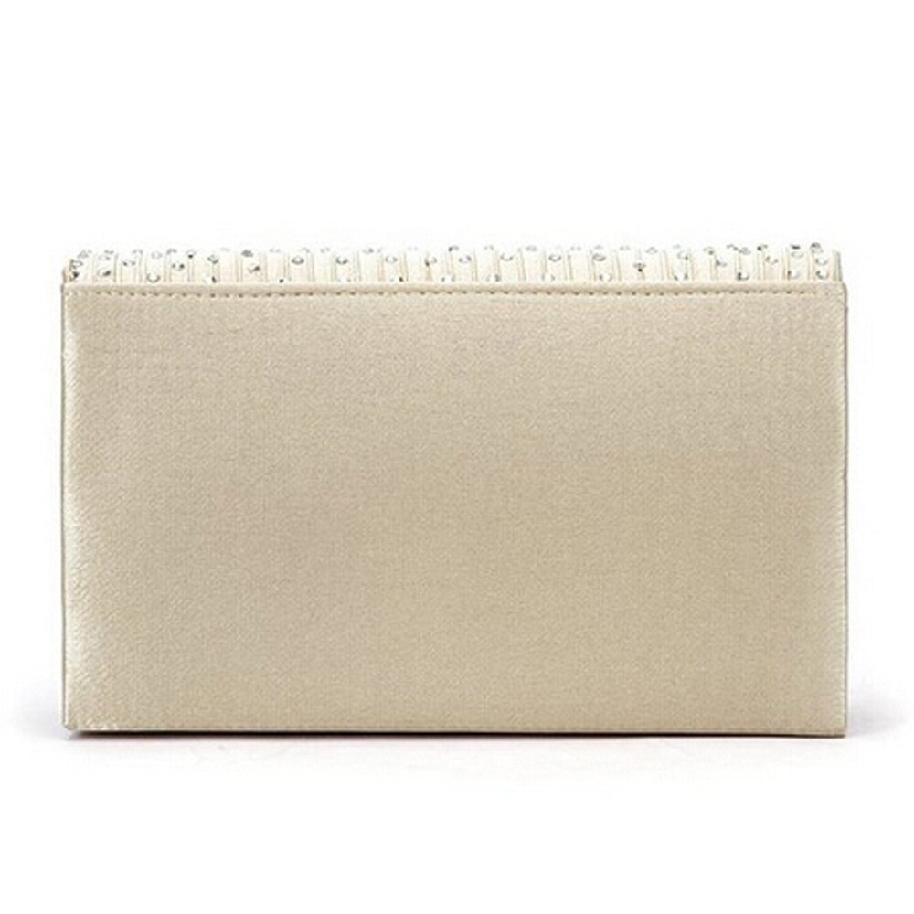 Delle signore del Raso Pochette Borse Da Sera di Cristallo di Bling Borse Da Sposa Del Partito Della Borsa Della Busta di Modo Delle Donne Wallet Clutch Bag # YL10