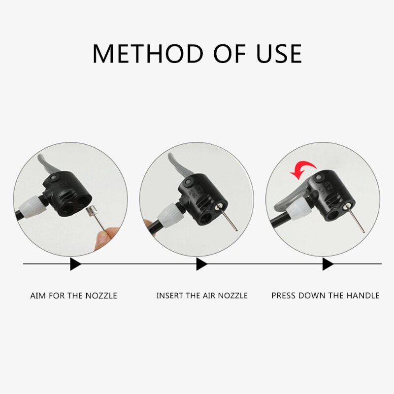 Ball-Inflatable Air Pump Needle for Balls-Pump Needle Adaptor Soccer Rugby Football Volleyball