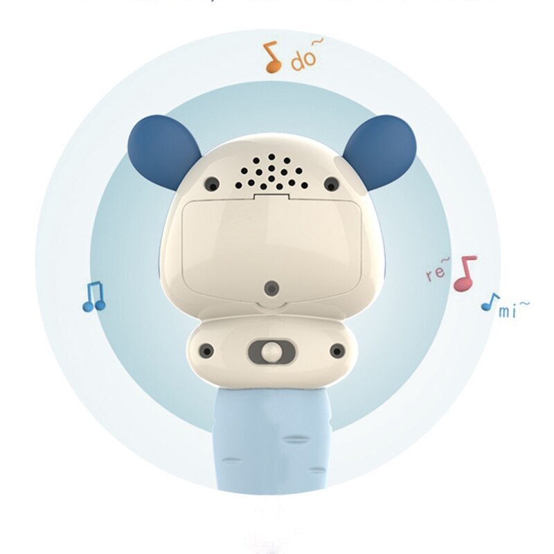 Baby Rammelaar Zachte Rubberen Hand Bell Cartoon Konijn Bijtring Schudden Jingle Game Early Educatioanl Speelgoed Voor Baby