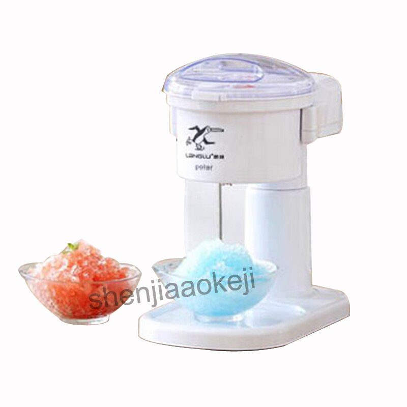 Household Electric Ice Crusher automatic Mini ice breaker electric sand ice machine Ice Shaver machine 1.2L 220V 20-28W 1pc