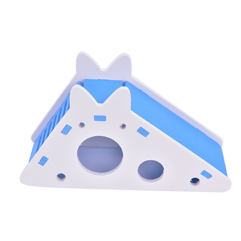 Maison de Hamster en bois avec échelle coulissante pour cochon d'inde, jouet d'exercice mignon, accessoires Cage à Hamster