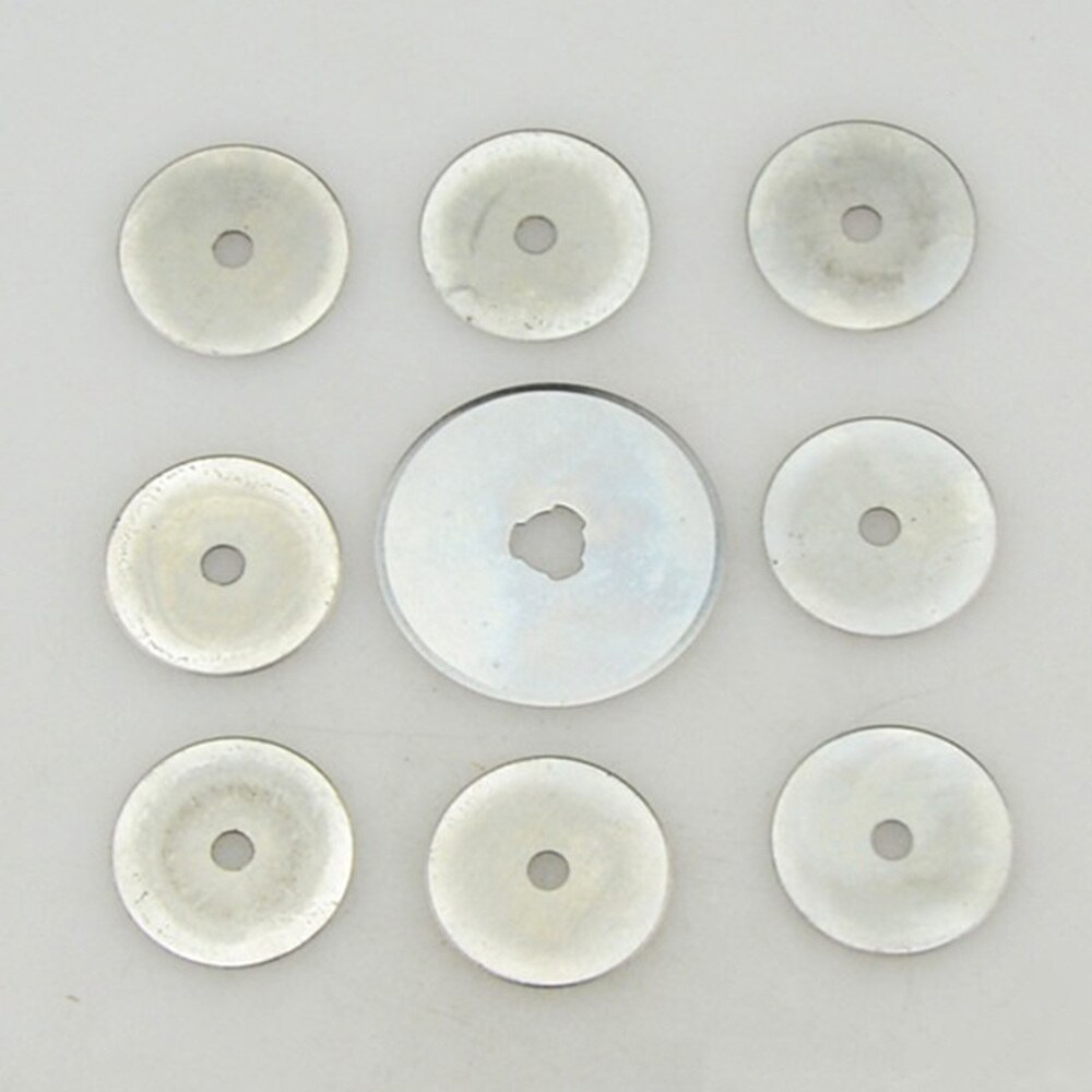 6pcs Cutting Rotary Cutter 28mm Replace Round Blades Circular Sharp Rotary Replacement Cutter for Sewing