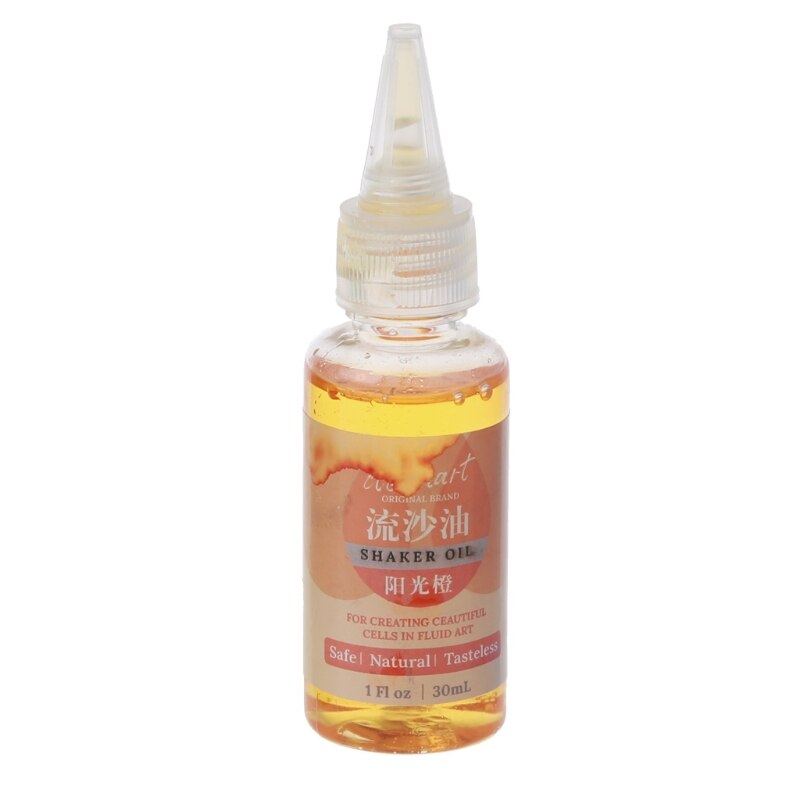 Huile de coulée en Silicone acrylique UV résine époxy, moule en Silicone, flux liquide huile d&#39;art résine Shaker huile de sable mouvant artisanat d&#39;art 30ml
